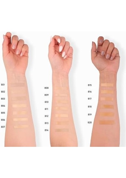 Alix Avien Kırışıklık Karşıtı Nemlendirici SPF30 Parlak Bitişli Fondöten Care Enhancer 815 Warm Honeywheat