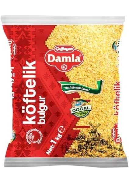 Damla Köftelik Bulgur 1 kg