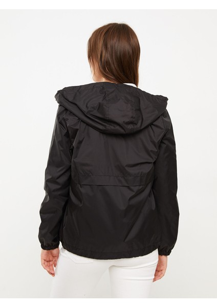 Yeni Sezon Kadın Kapüşonlu Düz Yağmurluk indirimleri