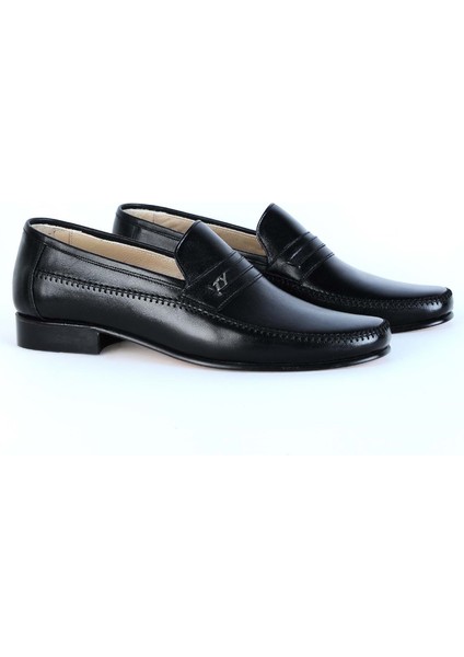 02 Siyah %100 Deri Erkek Klasik Ayakkabı fiyatları
