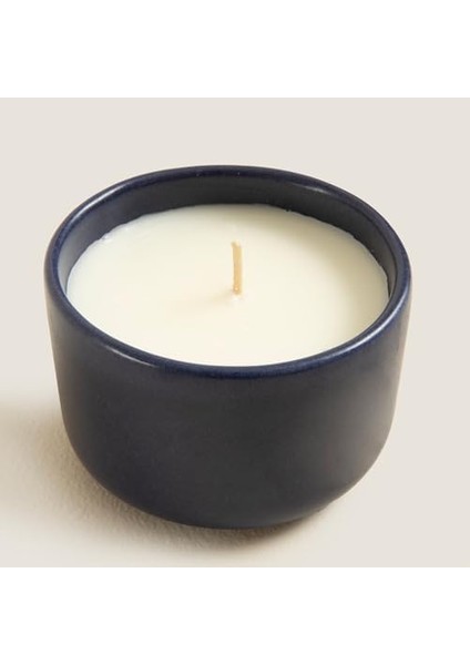 El Yapımı Kaseli Mum Lacivert fiyatları