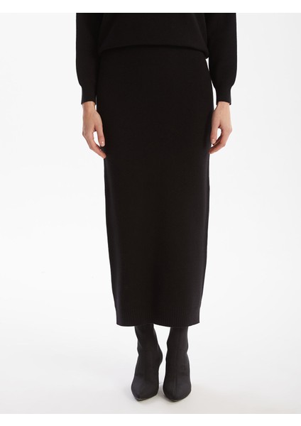 Yeni Sezon Beli Lastikli Kadın Triko Etek fiyatları