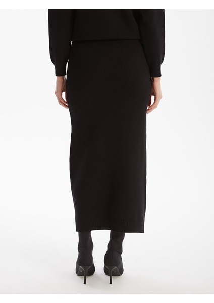 Yeni Sezon Beli Lastikli Kadın Triko Etek fırsatları