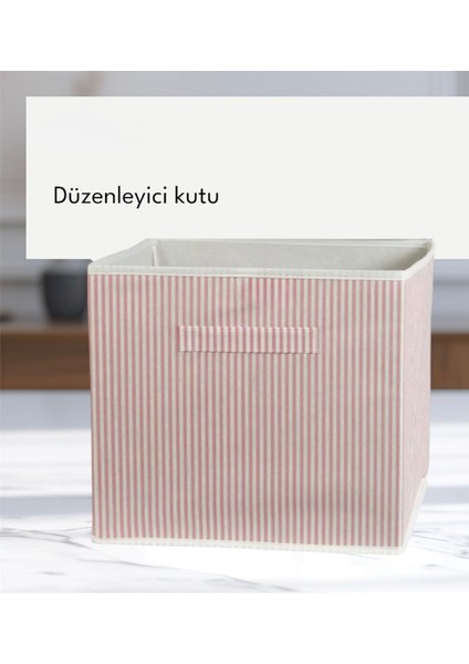 Bebek Çocuk Odası Düzenleyici Saklama Kutusu Oyuncak Kirli Sepeti Çizgili Kutu fiyatları