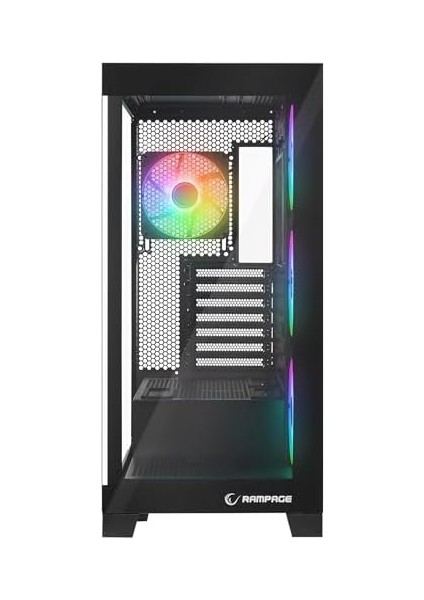 Hydra V2 4*argb Fan+Hub Temperli Cam E-Atx Siyah Oyuncu Kasası fiyatları