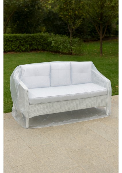 3 Lü Bahçe Koltuğu Naylonu 265X165 Kalın Naylon Koruma Örtüsü fiyatları