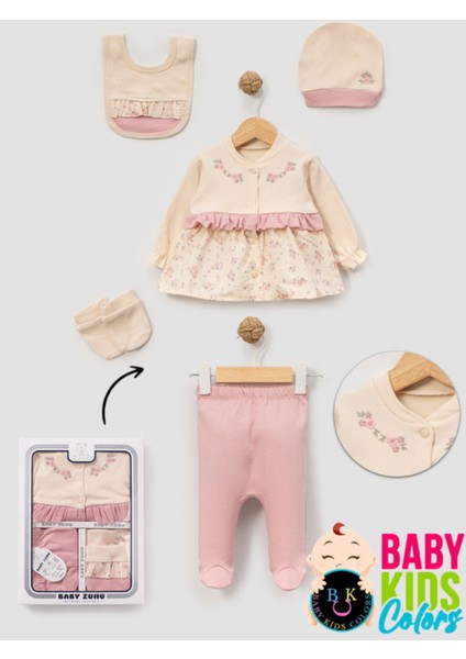 Kutulu Pileli Tavşan Penye 5'li Set