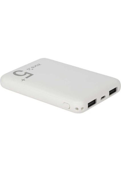 ZR-PW04 LED Işıklı Taşınabilir Powerbank 5000 Mah (Beyaz) fiyatları