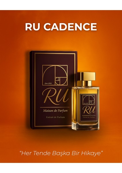 Ru Cadence / Luxury Niche Extrait De Parfum Unisex fiyatları