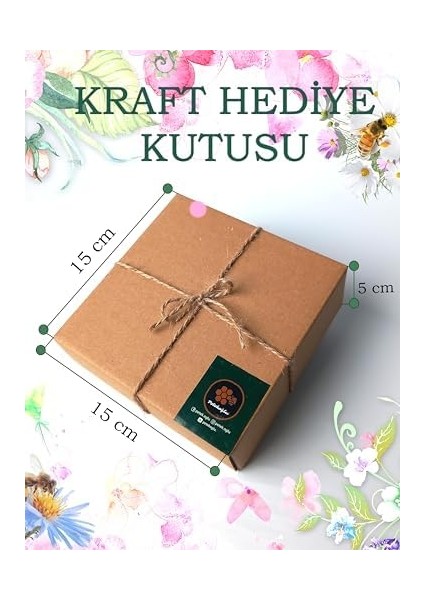 Mum Dekoratif Hediye Kutusu 4 Lü Set Petek Beeswax Candle Açmış Gül (Kırmızı Süslemeli Açmiş Gül) fiyatları