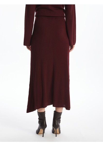 Yeni Sezon Beli Lastikli Kadın Triko Etek fırsatları