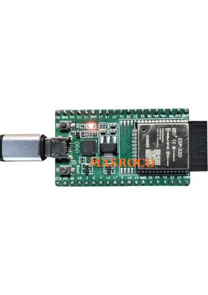 -32D Wi-Fi & Bluetooth Geliştirme Kartı (ESP32_DEVKITC-V4 – Yeşil)+Kablo Hediyeli fiyatları