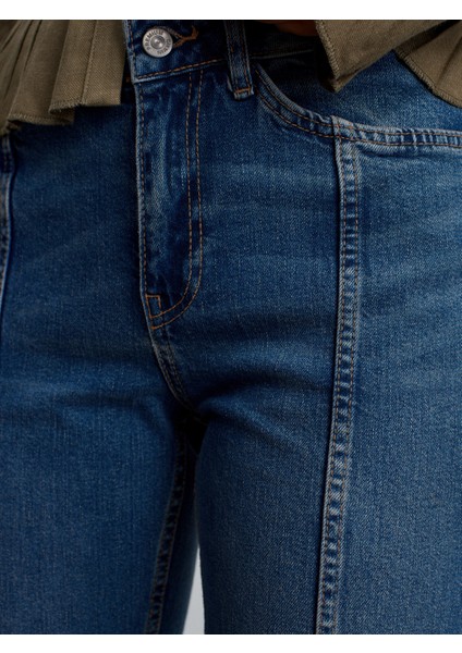 72086 Dikiş Detaylı Bootcut Jean-Tint fırsatları