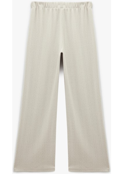 Rahat Kalıp Standart Bel Dokulu Pijama Altı fiyatları