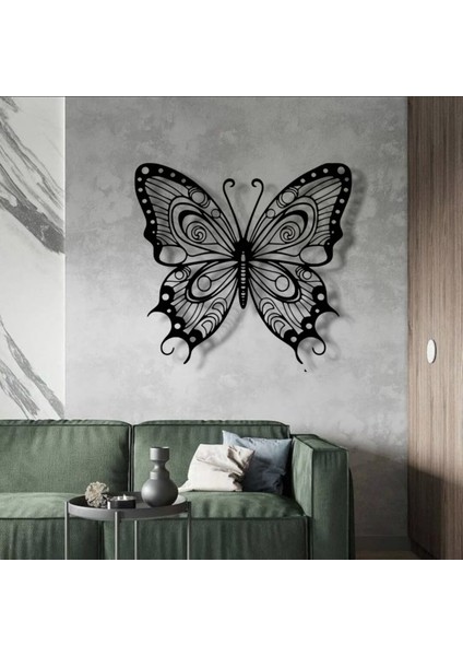 Kelebek Figürlü Metal Duvar Dekoru – Zarafet ve Özgürlüğün Sembolü fırsatları