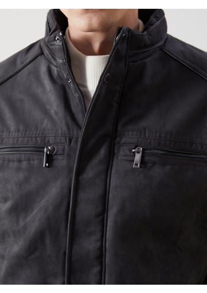 Yeni Sezon Standart Kalıp Dik Yaka Erkek Mont modelleri