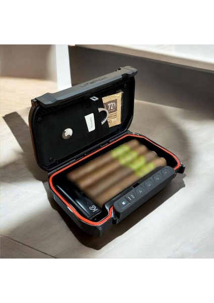 Vaultek Lifepod x Mini Seyahat Humidoru Mavi 4lü modelleri