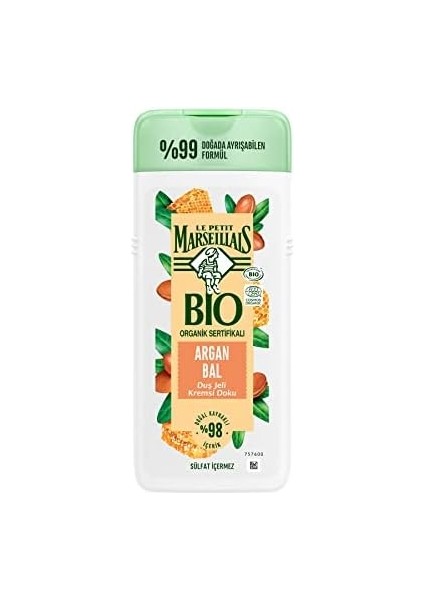 Le Petit Marseillais Bıo Argan Balı Duş Jeli 400 ml