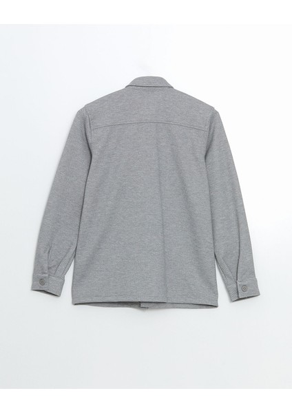 Yeni Sezon Uzun Kollu Dokulu Erkek Çocuk Gömlek modelleri