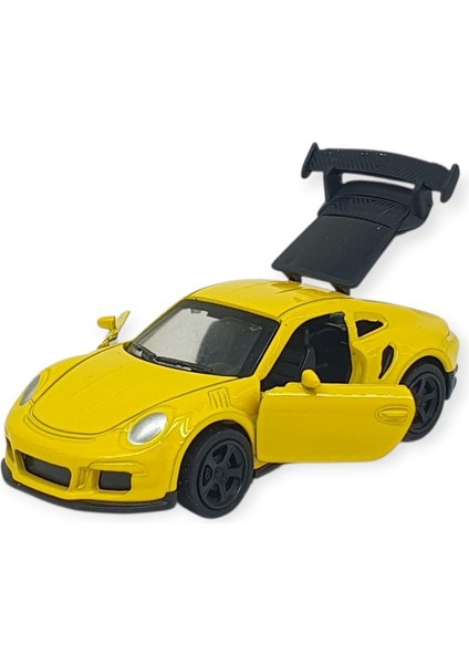 Çek Bırak Metal Küçük Arabalar 8 cm - 6411A-19 - Sarı indirimleri