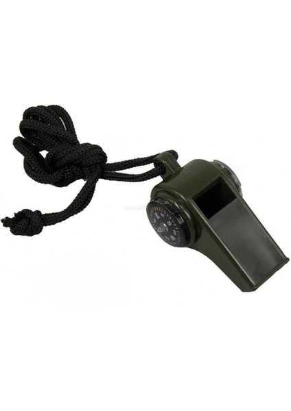 3 In 1 Pusulalı Termometreli Acil Durum Düdüğü