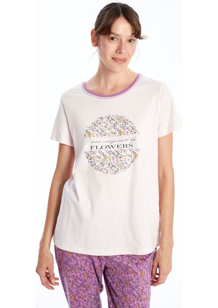 Yeni Sezon Bisiklet Yaka Kadın Pijama Takımı fiyatları