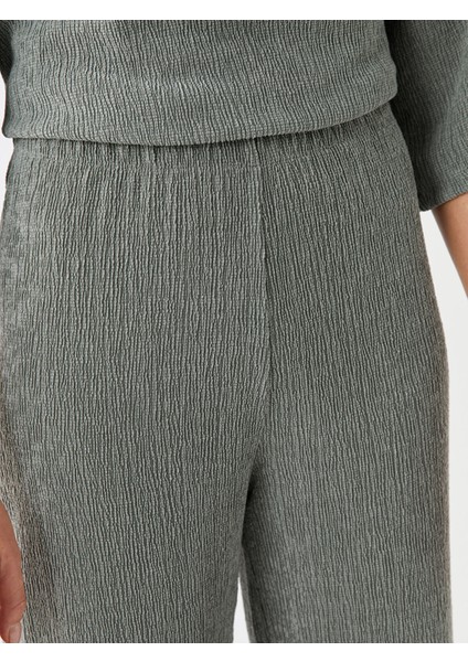 Yeni Sezon Beli Lastikli Dar Fit Kadın Pantolon fiyatları