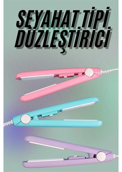 Mini Düzleştirici Seramik Kaplama Seyahat Tipi Elektriklenme Karşıtı fiyatları