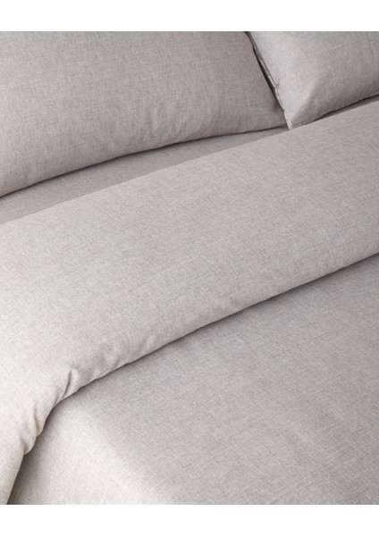 Terra Soul Jakarlı Çift Kişilik Nevresim Takımı 200X220 cm Bej modelleri