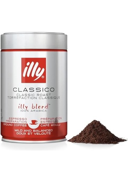 Illy Toz Kahve Orta Kavrulmuş 250 gr modelleri