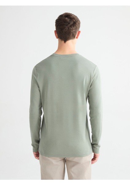 Yeni Sezon Bisiklet Yaka Uzun Kollu Baskılı Erkek Tişört fırsatları