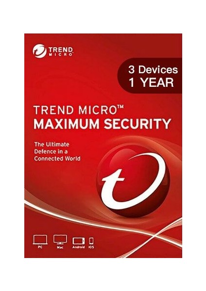 Maximum Security 3 Cihaz İçin 1 Yıl Abonelik Dijital Kodlu Ürün