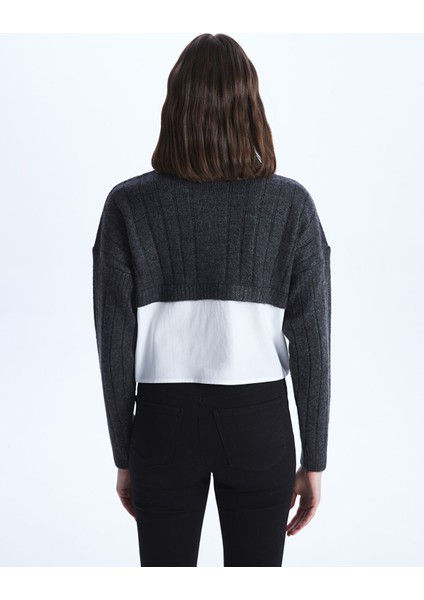 Yeni Sezon Yarım Balıkçı Yaka Kadın Triko Kazak indirimleri