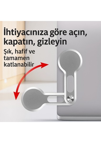 Manyetik Telefon Tutucu | Laptop, Araba Ekranı ve Monitör Uyumlu – Güçlü Mıknatıs, Iz Bırakmayan Yapışkan, Katlanabilir Alüminyum modelleri