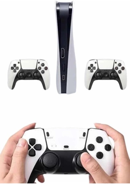 4K Hd Klasik Retro Game Box 3000 Oyunlu Çift Kollu Çift Kişilik Oyun Konsolu modelleri