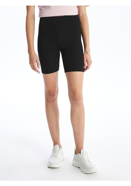 Yeni Sezon Beli Lastikli Kadın Şort Tayt modelleri