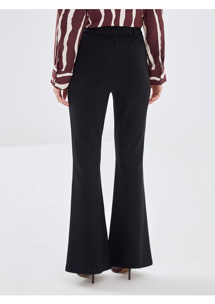 Yeni Sezon Beli Lastikli Ispanyol Paça Kadın Tayt Pantolon fırsatları