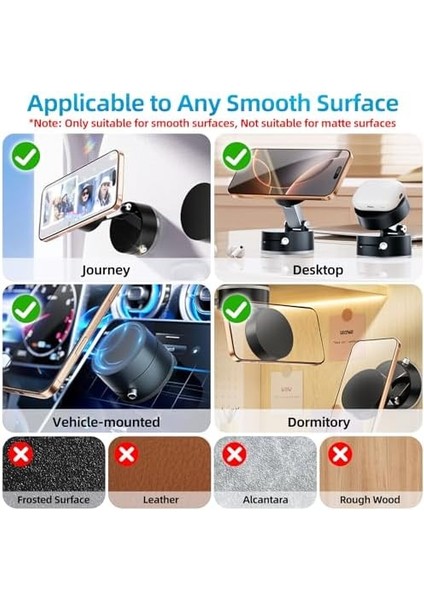 Manyetik Telefon Tutacağı, Ayarlanabilir Vakumlu Manyetik Araç Telefonu Tutacağı, Katlanabilir Vakumlu Manyetik Cep Telefonu Tutacağı, Telefon Tutacağı, fiyatları