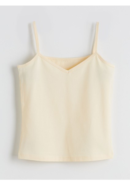 Yeni Sezon V Yaka Kadın Atlet 5'li modelleri