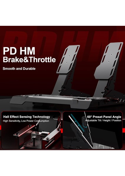 Vd4 Bundle F Direct Drive Direksiyon Seti | 4 Nm Sabit Tork Gücü | W As Simit ve Hall-Effect Pedal Dahil | Pc Uyumlu Sim Racing fiyatları