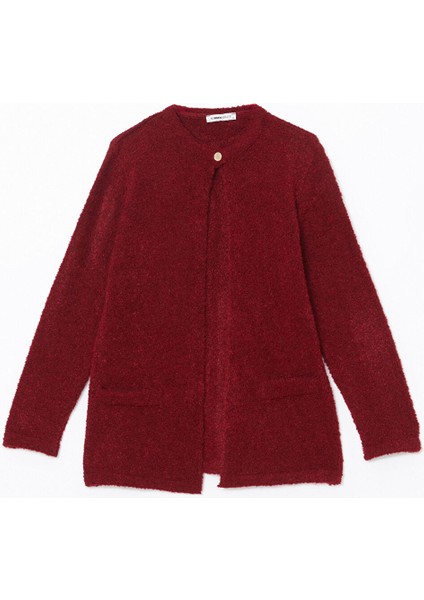 Yeni Sezon Bisiklet Yaka Kadın Triko Hırka indirimleri