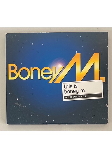 Boney M This Is Boney M The Greatest Hits CD (Orijinal 2010 Dönem Baskı Cd)