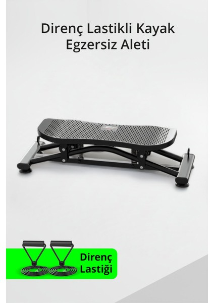 T-233 Kayak Egzersiz Aleti / LCD Ekran / Vakumlu Ayaklar / Direnç Lastiği fiyatları