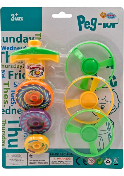 DMN0978 Kartela Topaç Seti -Dmn