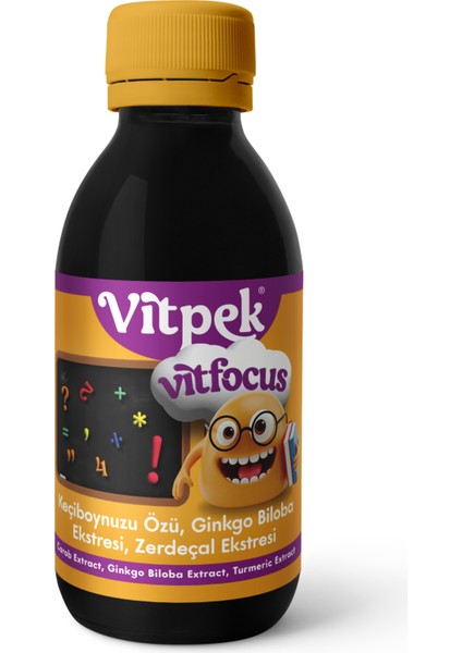 Vitfocus Ginkgo Biloba Ekstresi, Zerdeçal Ekstresi modelleri