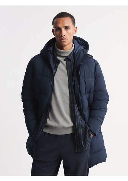 Yeni Sezon Standart Kalıp Erkek Şişme Mont