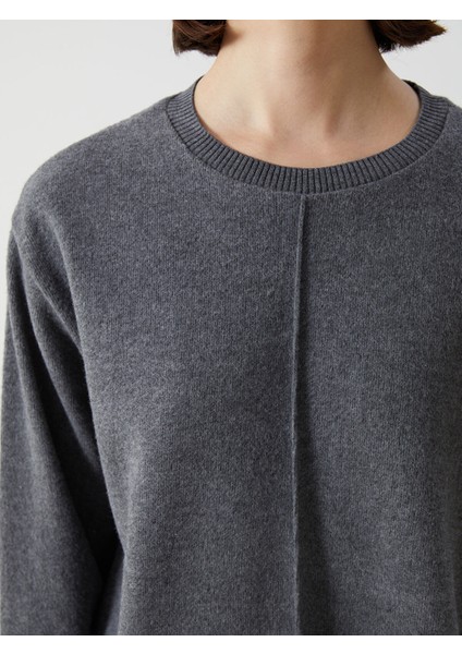 Yeni Sezon Bisiklet Yaka Kadın Triko Kazak modelleri