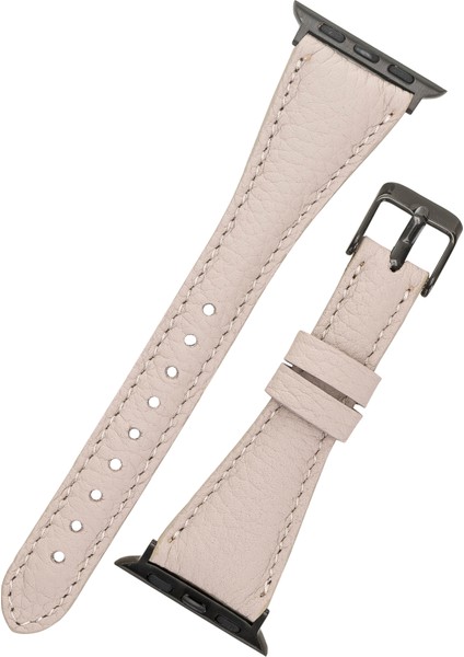 Apple Watch Uyumlu Deri Kordon 38-40-41MM Slim Erc3 Bej indirimleri