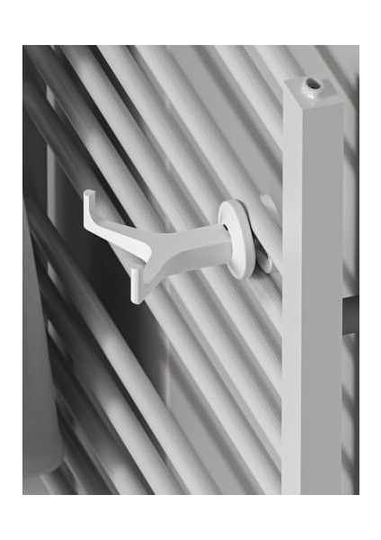 Nesil, Askısı, Bornoz Askısı, Kurulum, Havlu Kıyafet Askıs, V Şeklinde(2 Adet) (Beyaz) modelleri