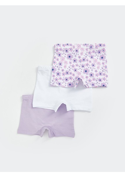 Yeni Sezon Beli Lastikli Kız Bebek Boxer 3'lü fiyatları